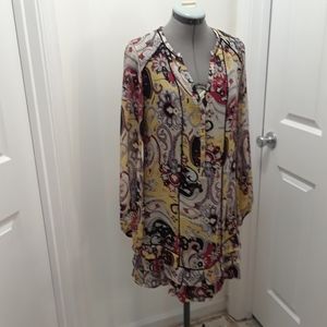 Diane von Furstenberg silk paisley mini dress